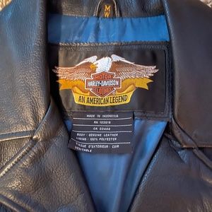 Leather Harley Davidson Jacket